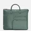 Montblanc Pewter Soft 24/7 Tote Bag In Green