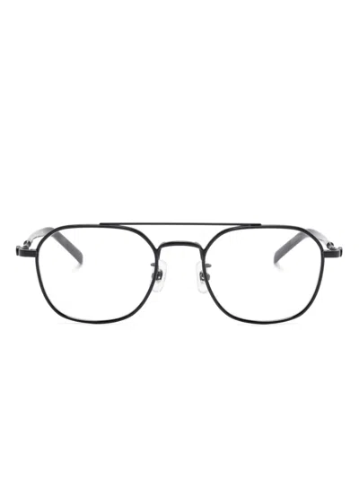 Montblanc Pilot-frame Glasses In ブラック