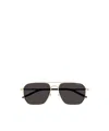 Montblanc Pilot-frame Sunglasses In Black