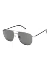 Montblanc Pilot-frame Sunglasses In Black