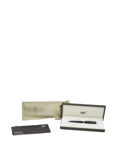 Pre-owned Montblanc Pix Ballpoint Pen In 黑色