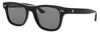 Montblanc Logo-engraved Square-frame Sunglasses In Black