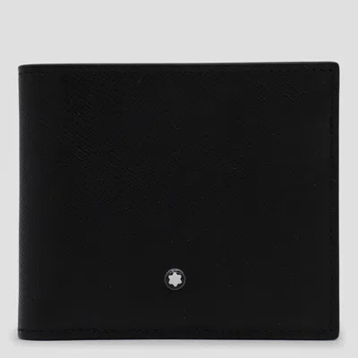 MONTBLANC MONTBLANC BLACK LEATHER WALLET