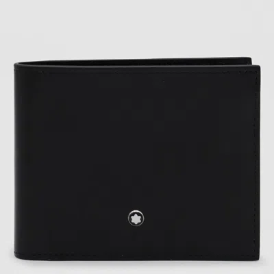MONTBLANC MONTBLANC BLACK LEATHER WALLET
