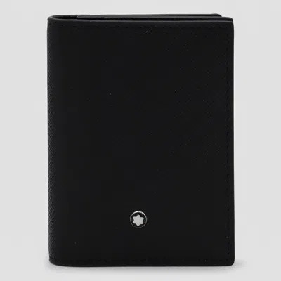 MONTBLANC MONTBLANC BLACK LEATHER WALLET