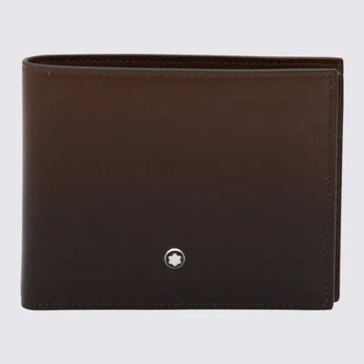 Montblanc Portafogli Brown Sfumato In Black