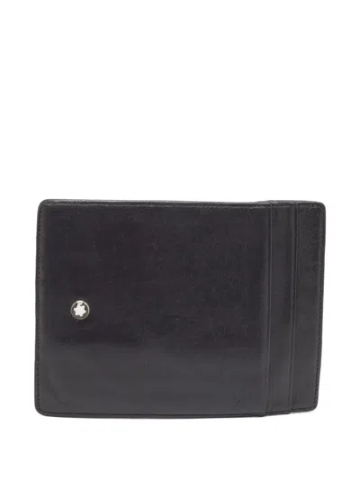 Pre-owned Montblanc  Leather Card Holder