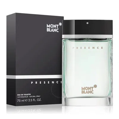 Montblanc Presence For Men / Mont Blanc Edt Spray 2.5 oz (m) In White