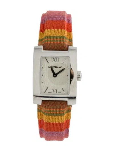 Pre-owned Montblanc Profile Watch In Multicolor