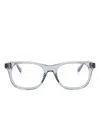 Montblanc Rectangle-frame Glasses In グレー