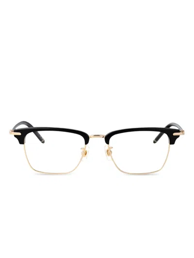 Montblanc Mb0409o-001silver-black-transparent