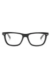 Montblanc Rectangle-frame Glasses In 黑色