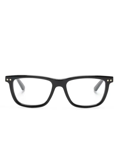 Montblanc Rectangle-frame Glasses In 黑色