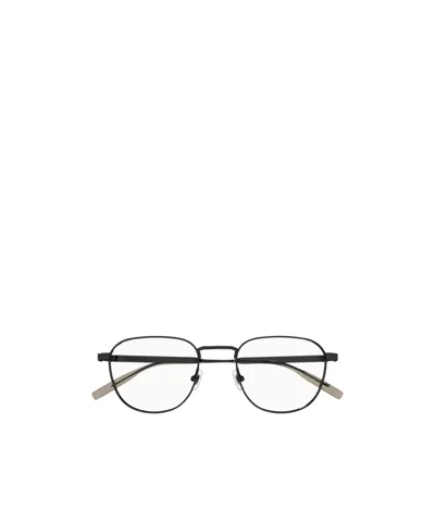 Montblanc Rectangle-frame Glasses In Black