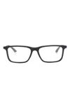 Montblanc Rectangle-frame Glasses In Black