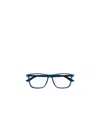 Montblanc Rectangle-frame Glasses In Blue