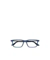 Montblanc Rectangle-frame Glasses In Blue