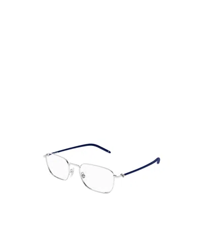 Montblanc Rectangle-frame Glasses In White