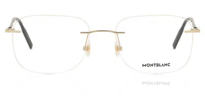 Montblanc Rectangle-frame Glasses In White