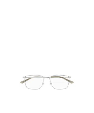 Montblanc Rectangle Frame Glasses In White