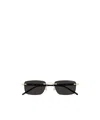 Montblanc Rectangle-frame Sunglasses In Black