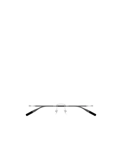 Montblanc Rectangle Glasses In White