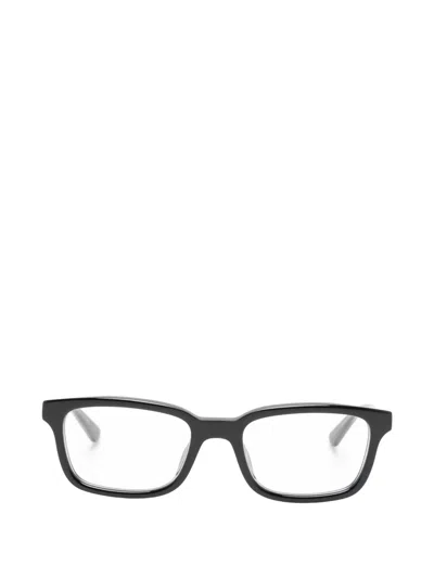 Montblanc Rectangle-frame Glasses In Black