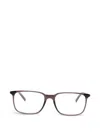 Montblanc Rectangle-frame Glasses In Brown