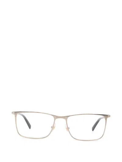 Montblanc Rectangle-frame Glasses In Gold