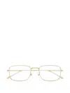 Montblanc Rectangle-frame Glasses In Gold
