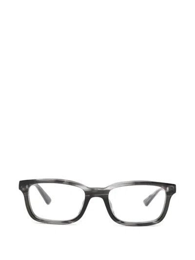 Montblanc Rectangle-frame Glasses In Gray