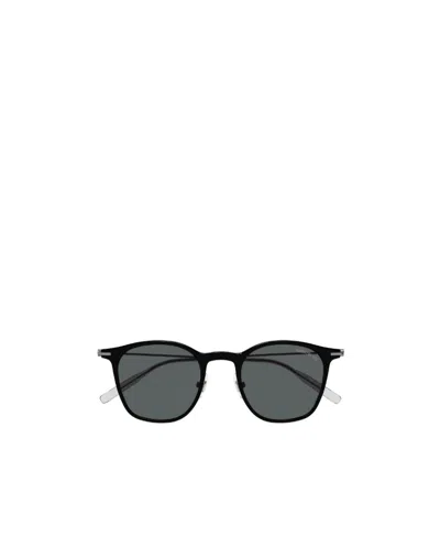 Montblanc Rectangular Frame Glasses In Black