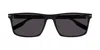 MONTBLANC MONTBLANC RECTANGULAR FRAME SUNGLASSES