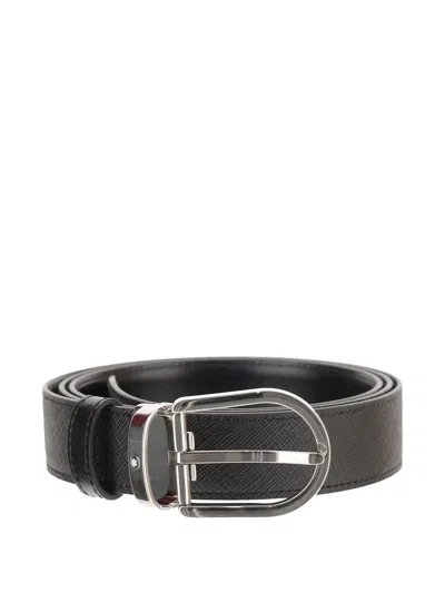 MONTBLANC REVERSIBLE LEATHER BELT