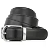 Montblanc Casual Curved Horseshoe Reversibe Belt 114412