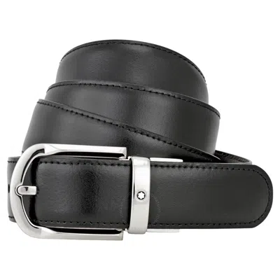 MONTBLANC MONTBLANC REVERSIBLE LEATHER MEN'S BELT 111080