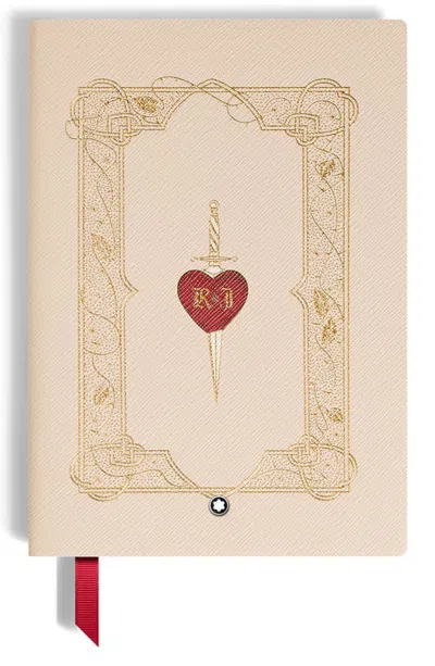 Montblanc Romeo Medium Ruled Notebook In Pink