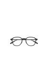Montblanc Round-frame Glasses In Black