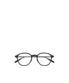 Montblanc Round-frame Glasses In Black