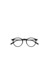 Montblanc Round-frame Glasses In Black