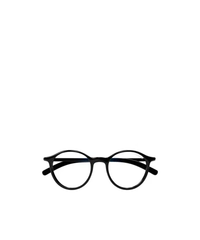 MONTBLANC MONTBLANC EYEWEAR OVAL FRAME GLASSES