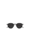 Montblanc Round-frame Sunglasses In Black