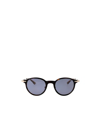 MONTBLANC MONTBLANC EYEWEAR ROUND FRAME SUNGLASSES
