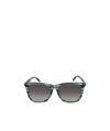 Montblanc Round Sunglasses In Black