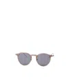 Montblanc Round Sunglasses In Gray