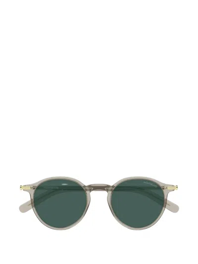 Montblanc Round-frame Sunglasses In Multi