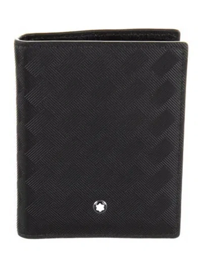 Pre-owned Montblanc Rubber Wallet In Black