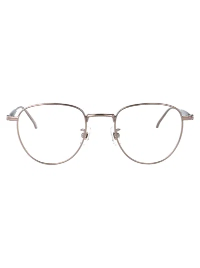Montblanc Ruthenium-ruthenium-transparent Metal Glasses In Metallic