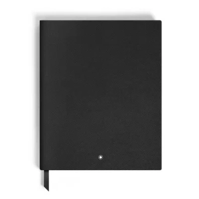 Montblanc Saffiano Leather Large Notebook - Squared Pages In ["black"]