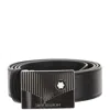 Montblanc Saffiano Print Leather Belt
